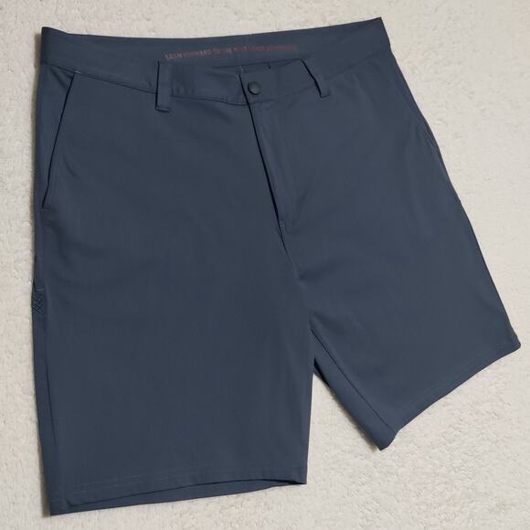 Rhone Men's 9" Commuter Shorts Size 38 Iron Gray Lifestyle Shorts Golf Preppy - Picture 4 of 12